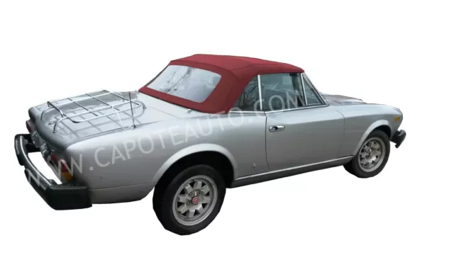 Capote Fiat 124 CS2 spider (1979/85) tessuto impermeabile di altissima qualità