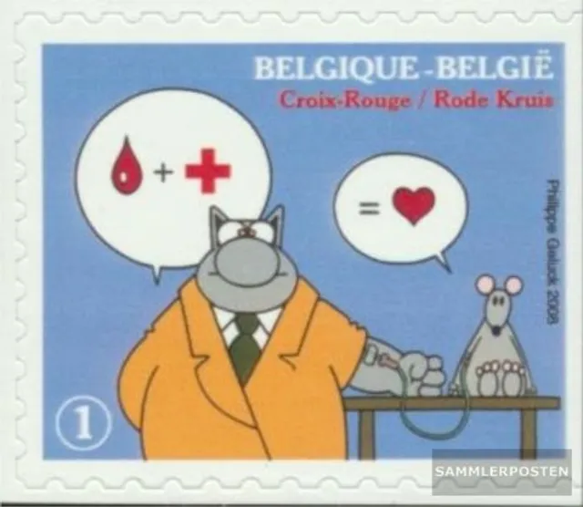 Belgien 3795Dr (kompl.Ausg.) postfrisch 2008 Rotes Kreuz