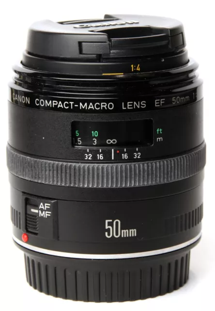 Canon Compact-Macro Lentille Ef 50mm 50 MM 1:2.5 - EOS Objectif ! De Commerçant