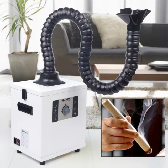 150W Solder Fume Extractor Filter, 3 Stage Filter Laser Smoke Absorber Welding