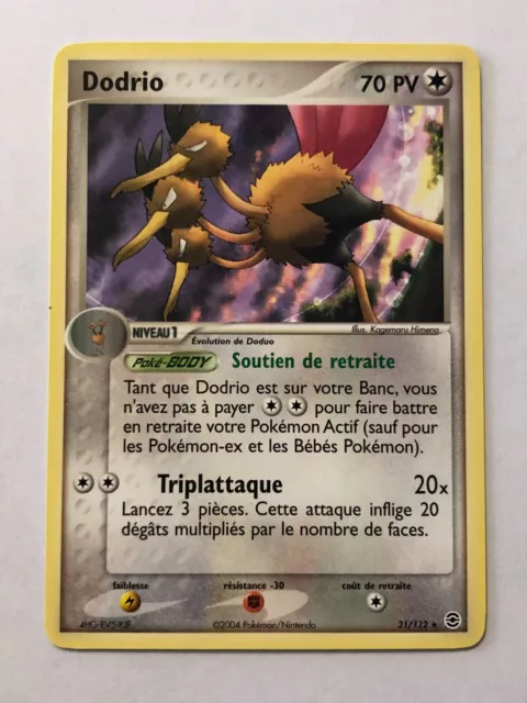 Carte Pokémon - TCG - Dodrio - 21/112 - Français