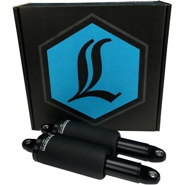 Legend Suspension Black Aero Tri Glide Air Ride Rear Shocks Suspension Harley Tr Legend Suspension Black Aero Tri Glide Air Ride Rear Shocks Suspension Harley Tr