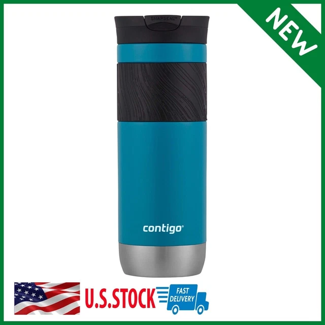 Travel Mug Contigo Leak-proof Lid Stainless Steel Thermos 20oz Coffee Tea cup