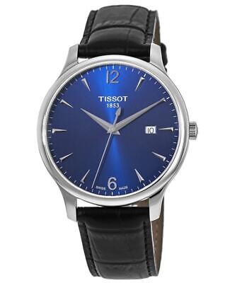 New Tissot T-Classic Tradition Blue Dial Men's Watch T063.610.16.047.00