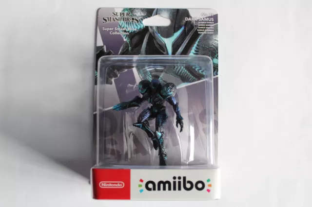 NINTENDO SWITCH - Amiibo No. 81 Dark Samus - Collection Super Smash Bros. / Neuf