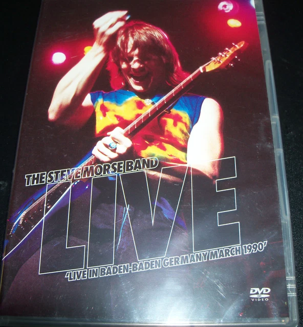 THE STEVE MORSE Band -Live In Baden Germany 1990 -DVD -2014 (+  