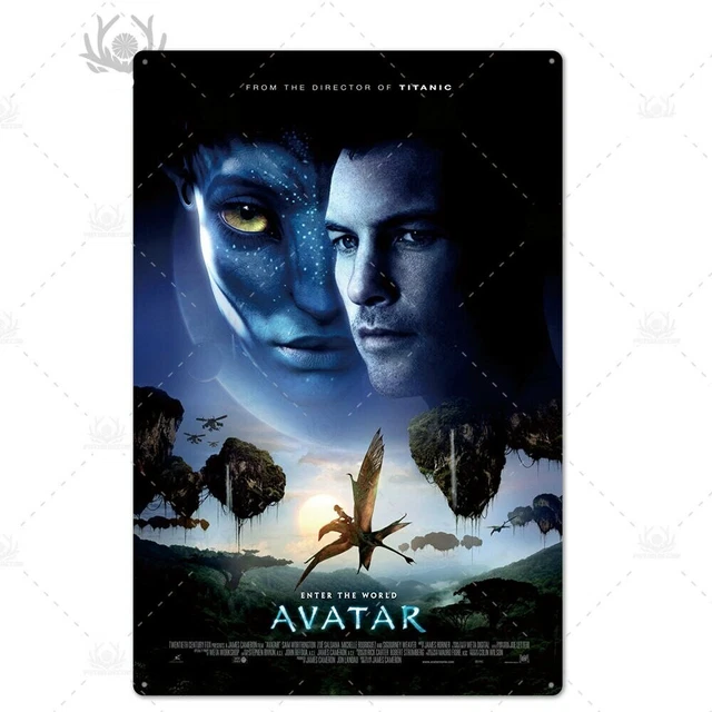 Plaque Métal Film Léon 30x20 Cm - Étain - Déco Murale Cinéma