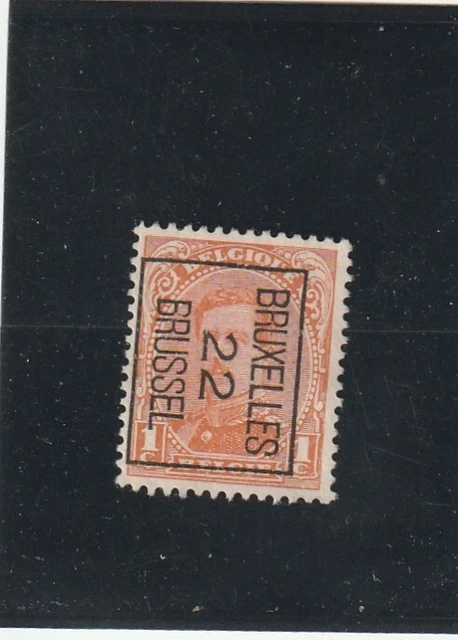L5865 BELGIQUE TIMBRE N° Y&T 135 de 1915 "  " Oblitéré