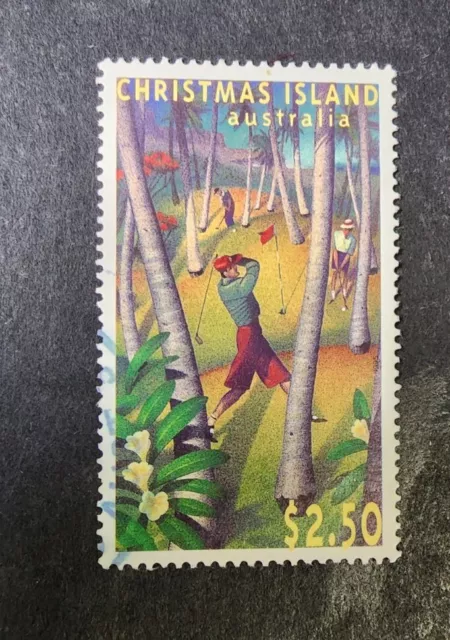 Christmas Island 1995  Golf $2.5 used  G10