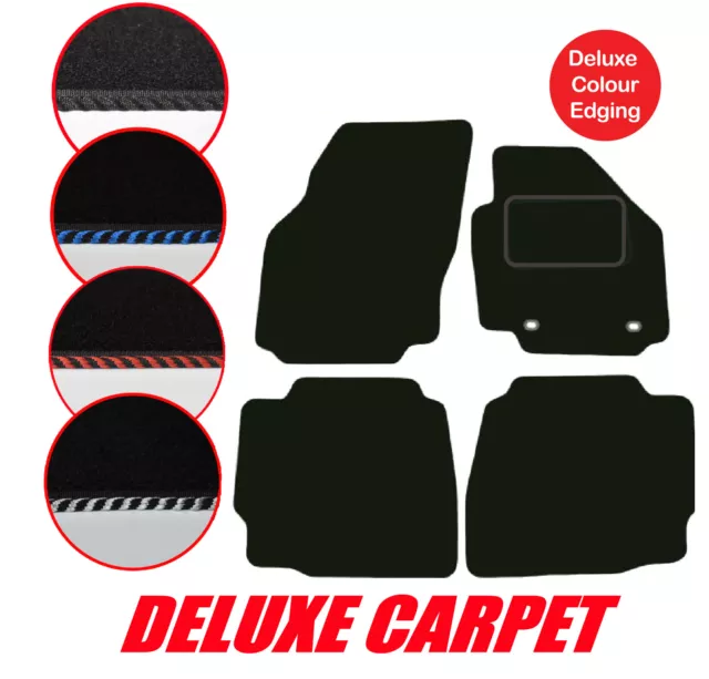 Ford Mondeo MK4 2007 to 2012 Tailored Car Mats Deluxe Carpet & Edgings 2 clips
