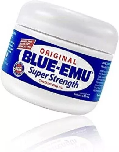 Lot Of 4 Original Blue Emu Super Strength Topical Analgesic Cream 2oz Sealed