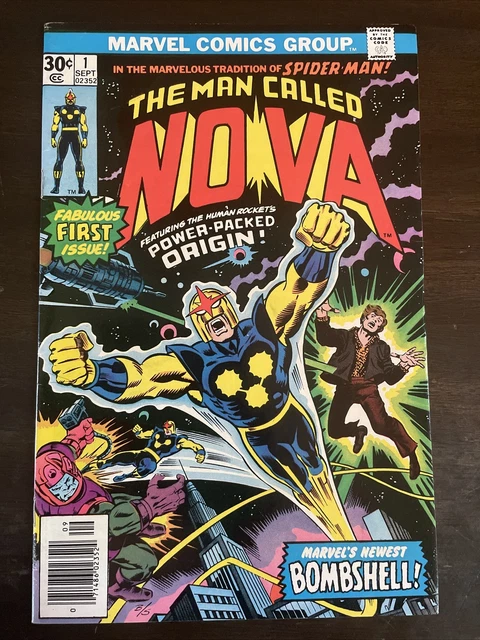 Nova #1 1St App Richard Rider Marvel Comics Vf