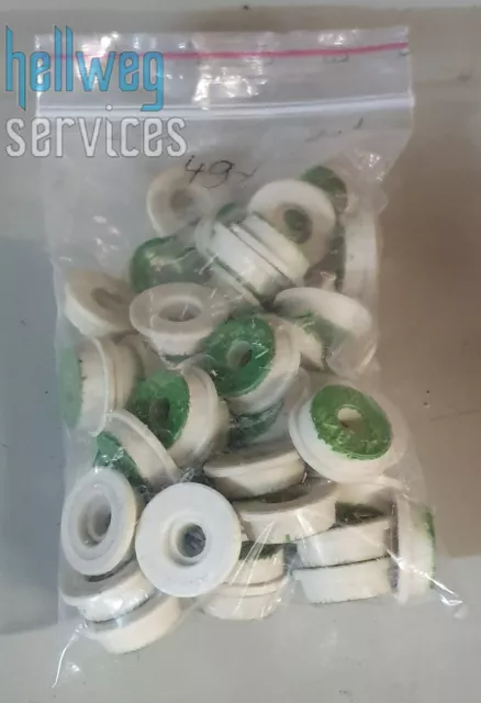 2 Pièce 2A 4A 6A 500V DII D-Ring-Paßeinsatz pour D-Sicherungssysteme Vert