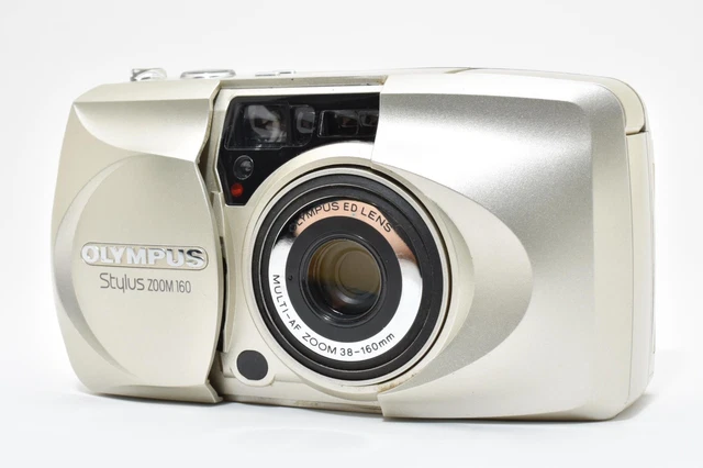 NEAR MINT] OLYMPUS Stylus Zoom 160 35mm Point & Shoot Film Camera