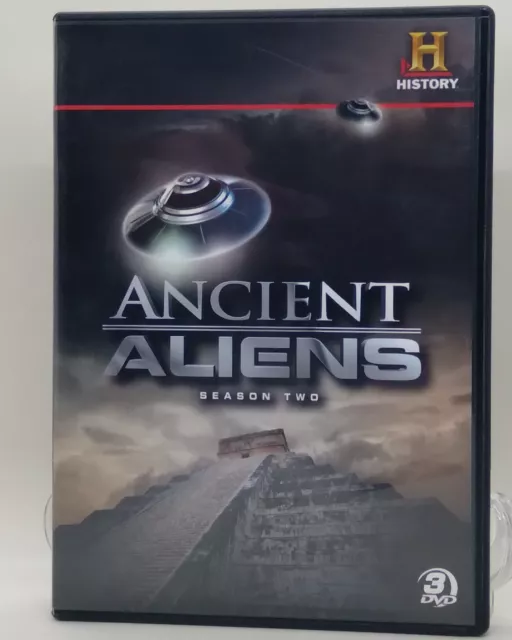 Ancient Aliens Season Two (DVD, 2010, Widescreen, 3-disc)