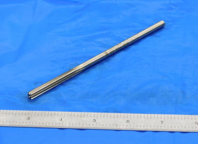 Yankee 0.251" Od Hss Reamer 0.24 Shank 6 Fl .251 .2510 1/4 .2500 +.0010 Oversize