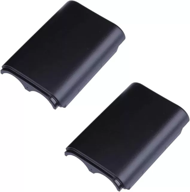 Black Battery Holder Pack Shell Cover For Xbox 360 Wireless Controller UK 2