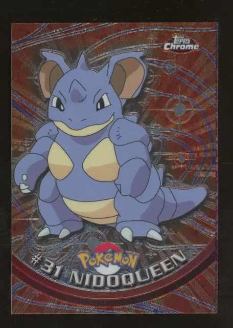 Topps 2000 cromo Pokémon TV #31 Nidoqueen