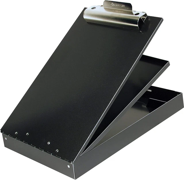 Metal Clipboard with Storage, Legal Size Heavy Duty
