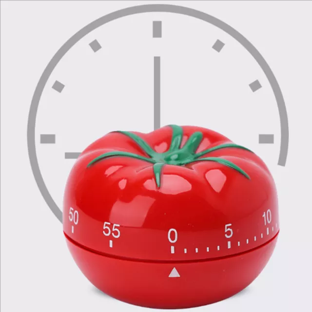 Tomato Timer Kitchen Cooking Cute Reminder Alarm Clock Mechanical Timer Tools