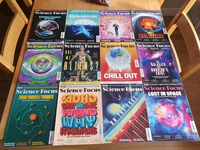 12-issues-bbc-science-focus-magazine-2025-34-00-picclick-uk