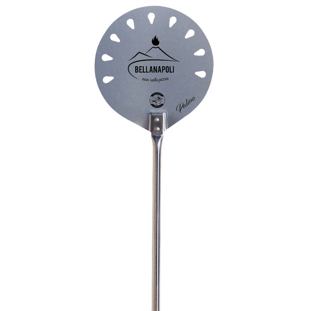 Pelle à pizza Ronde Inox Ø22cm Manche 1.50m Bellanapoli Qualité Professionnelle