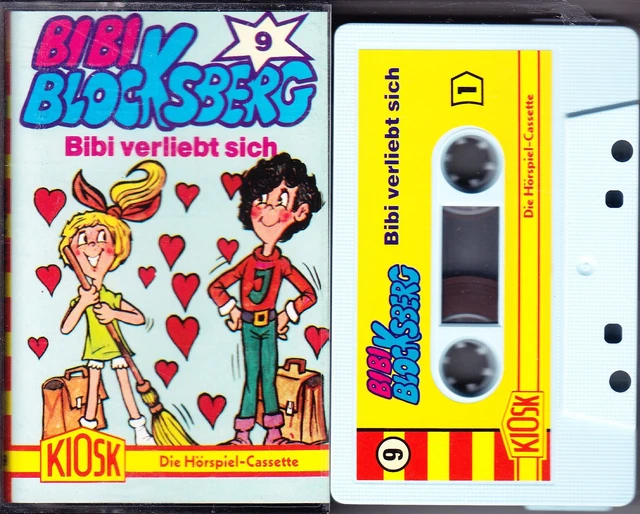 MC Bibi Blocksberg 9 - Bibi verliebt sich - KIOSK alt gelb