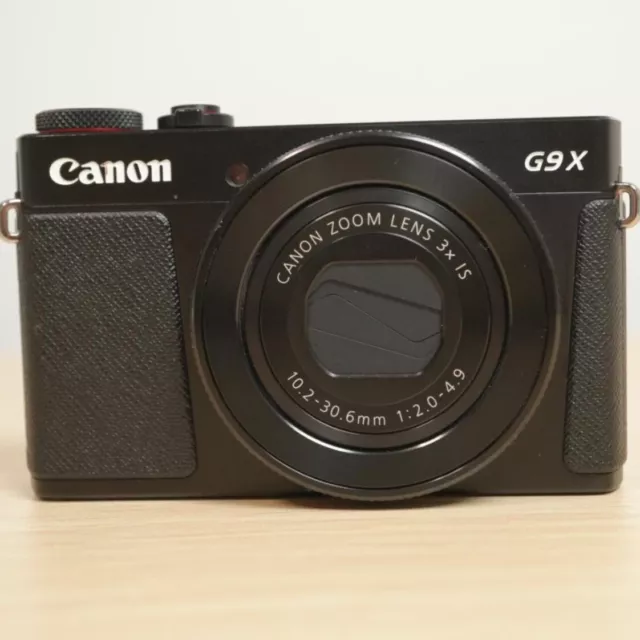 Canon PowerShot G9 X Mark Ⅱ/ Compact Digital Camera / Black / Used