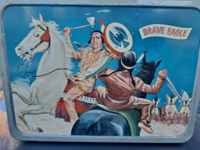 Rare Brave Eagle Lunch Box