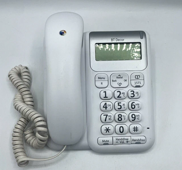 BT DECOR 2200 Corded Telephone White £9.49 PicClick UK