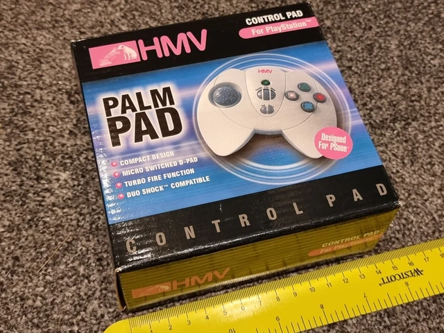 Manette Logic3 Speed Pad Bleue – Pour Sony PlayStation 1 (PS1), Avec Coussinets