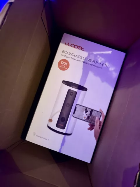 Wopet Intelligent Dog Camera With Treat Dispenser Model D01 - New In Box