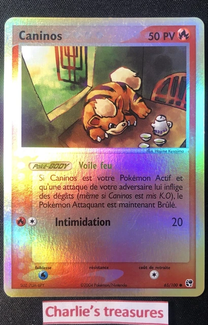 Carte Pokemon - Caninos Reverse - 65/100 - Tempete De Sable - FR - Exc