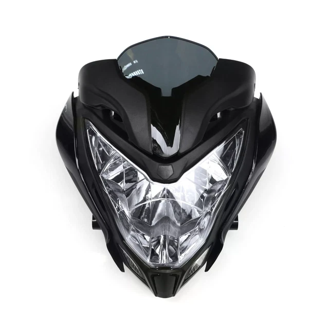 Phares Avant Moto 5,75 Pouces - 600W 90000LM Lumière Blanche 6000K, étanches IP67, 2 Pièces - 4