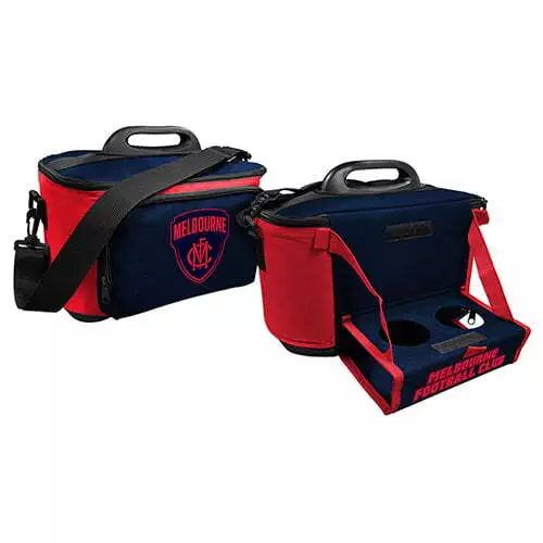 Melbourne Demons AFL Lunch Cooler Bag With Drink Tray Table Easter Gifts