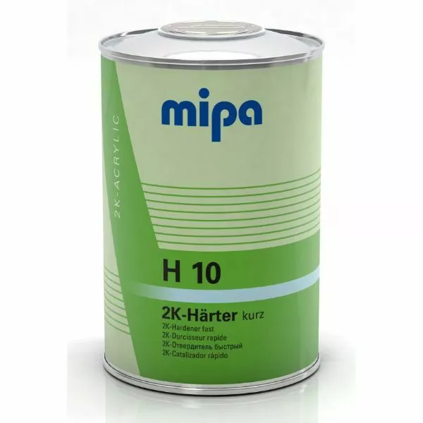 MIPA H10 2K Fast Hardener 1L Acrylic Filler Car Paint Activator