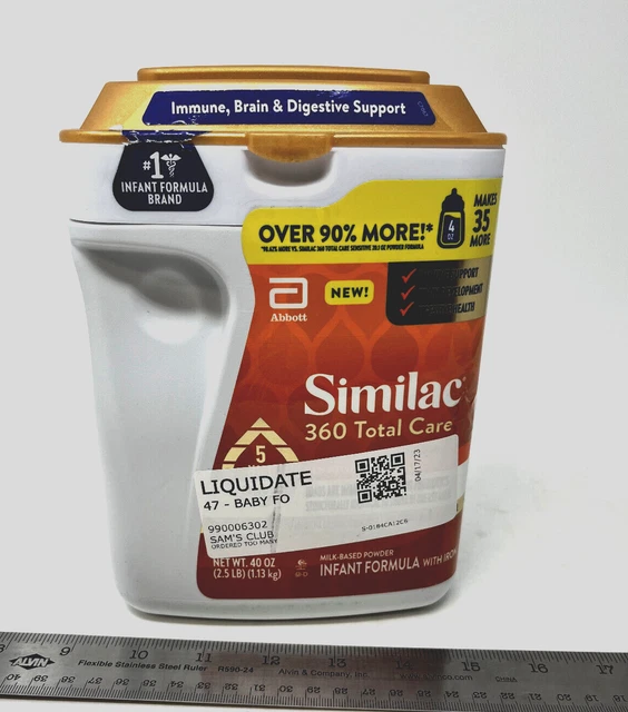 Similac 360 Total Care Sensitive Infant Formula 5HMO 40 oz Tub Exp 06/24 READ!!!