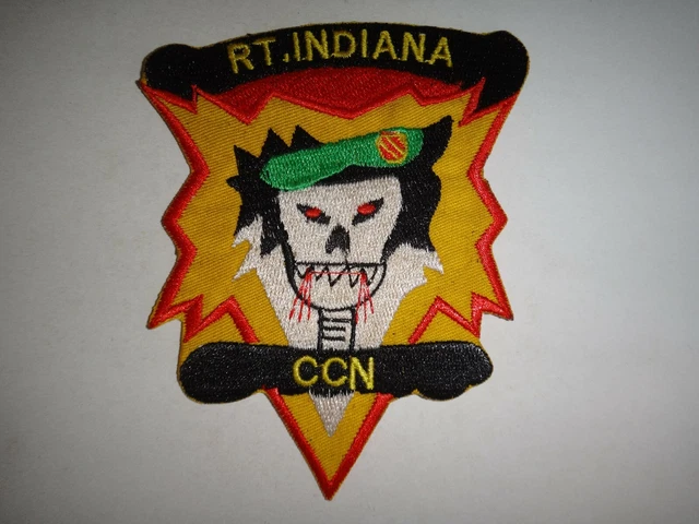 VIETNAM WAR US 5th Special Forces Group MACV-SOG RT INDIANA CCN Patch £ ...