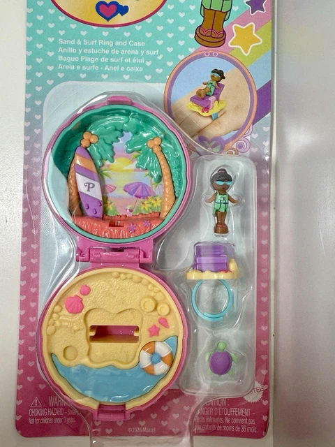 Polly Pocket Keepsake Collection – Bagues Et Coffrets, Mattel, Neuf