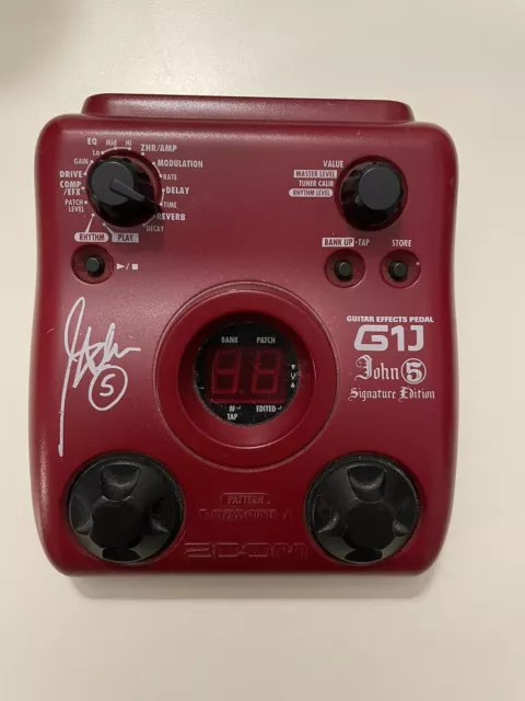 Zoom G1J GUITAR EFFECTS PEDAL John 5 Signature Edition