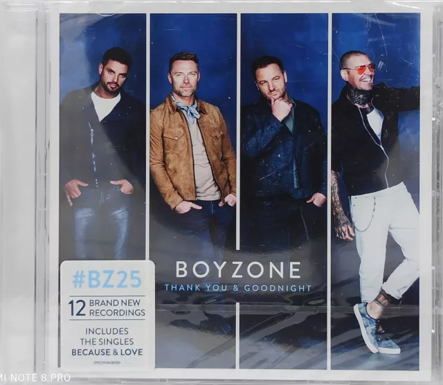 CD BOYZONE - THANK YOU & GOODNIGHT neuf sous blister