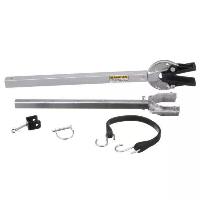 Attwood Adjustable Transom Saver, 23-35", Composite Head Holds Engine, Roller