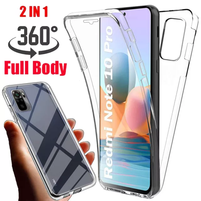 360 Grad Rundum Handy Hülle Komplettschutz Full Cover Silikon Tasche TPU Case