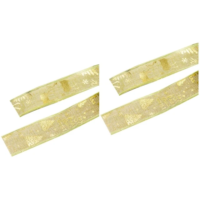2x Rot Band für Geschenk Verpackung Geschenk Verpackung Streifen