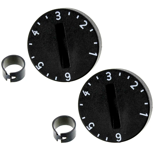 2 X CREDA HOTPOINT Control Knobs 0850846. Genuine Storage Heater Spare  Parts £14.99 - PicClick UK