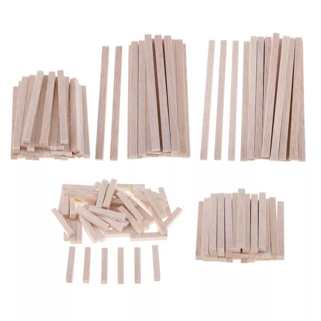 Round Wooden Dowel Rods Lollipop Sticks for Crafts and Cake Pops Various  Sizes
