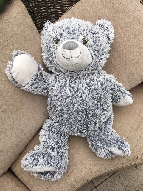 BIG PAWS GREY Blue Large Teddy Bear 7.95 PicClick UK