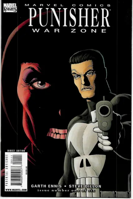 Punisher War Zone #1  Marvel Comic Book, 2009, Garth Ennis, NM