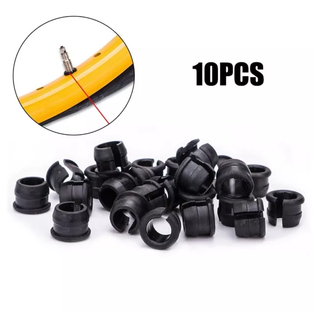 Bicycle rim conversion solution plastic valve adapter for French interior pipes