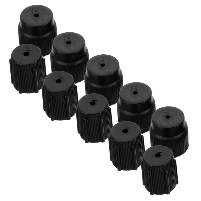 10pcs Ac Caps Car High And Low Pressure Caps Air Conditioning Service Caps